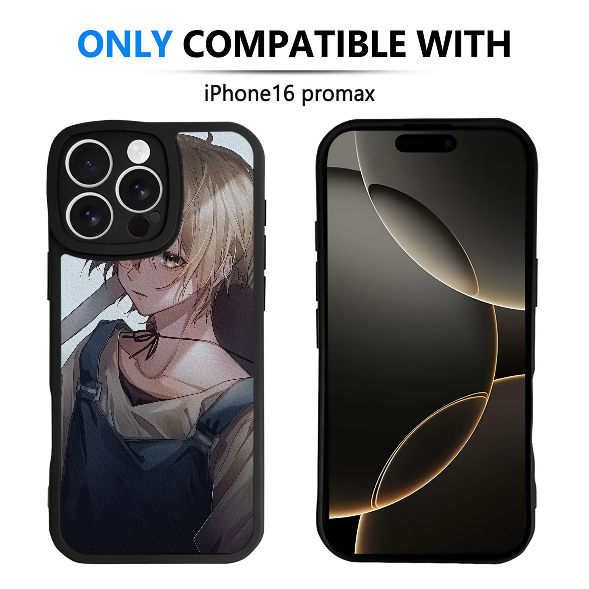 （画像用） 文豪ストレイドッグス Bungo Stray Dogs 【iPhone 16シリーズ対応】シリコンスマホケース（レザー調） 材質：シリコン